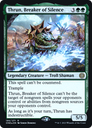Thrun, Breaker of Silence (PRE-186) [Phyrexia: All Will Be One Promos] Foil
