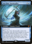 Sea Gate Stormcaller (Extended Art) (ZNR-334) [Zendikar Rising] Foil