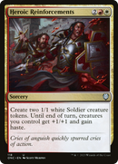 Heroic Reinforcements (ONC-118) [Phyrexia: All Will Be One Commander]