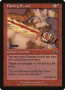 Flaming Sword (MMQ-190) [Mercadian Masques] Foil