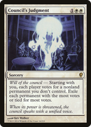 Council's Judgment (CNS-016) [Conspiracy] Foil