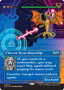 Fierce Guardianship (SLD-1823) (Borderless) [Secret Lair Drop] Foil