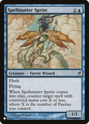 Spellstutter Sprite (LIST-LRW-89) [The List]