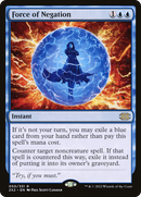 Force of Negation (2X2-050) [Double Masters 2022]