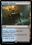 Temple of Deceit (OTC-328) [Outlaws of Thunder Junction Commander]