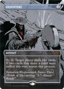 Grindstone (Textured Foil) (OTP-079) (Borderless) [Breaking News] Foil