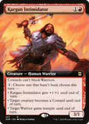 Kargan Intimidator (Extended Art) (ZNR-347) [Zendikar Rising]