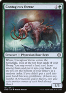 Contagious Vorrac (ONE-164) [Phyrexia: All Will Be One] Foil