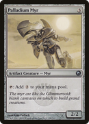 Palladium Myr (SOM-190) [Scars of Mirrodin]
