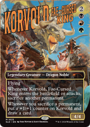 Korvold, Fae-Cursed King (SLD-1625) (Borderless) [Secret Lair Drop] Foil