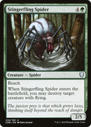 Stingerfling Spider (CMR-258) [Commander Legends] Foil