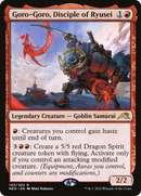 Goro-Goro, Disciple of Ryusei (PPNEO-145) [Promo Pack: Kamigawa: Neon Dynasty Promos] Foil