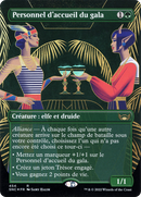 Gala Greeters (French) (UMP-454) (Borderless) [Streets of New Capenna] Foil