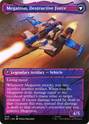 Megatron, Tyrant (Shattered Glass) (BOT-026) (Borderless) [Transformers] Foil