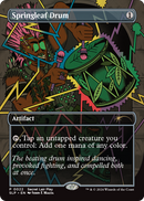 Springleaf Drum (SLP-022) (Borderless) [Secret Lair Showdown]