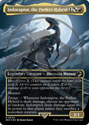 Indoraptor, the Perfect Hybrid (Borderless) (Emblem) (REX-040) [Jurassic World Collection] Foil