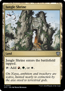 Jungle Shrine (OTC-303) [Outlaws of Thunder Junction Commander]