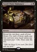 Sword-Point Diplomacy (PPM20-126P) [Promo Pack: Ixalan Promos] Foil
