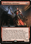 Bloodthirsty Adversary (Extended Art) (MID-351) [Innistrad: Midnight Hunt] Foil