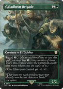 Galadhrim Brigade (Borderless) (Surge Foil) (LTC-546) [Tales of Middle-earth Commander] Foil