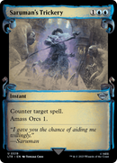 Saruman's Trickery (Showcase Scrolls) (LTR-519) [The Lord of the Rings: Tales of Middle-earth]