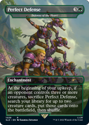 Perfect Defense - Defense of the Heart (Borderless) (SLD-1039) (Borderless) [Secret Lair Drop]