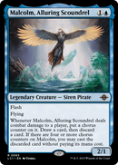 Malcolm, Alluring Scoundrel (LCI-063) [The Lost Caverns of Ixalan]