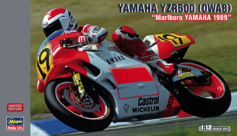 1/12  YAMAHA YZR500 (0WA8) "Marlboro YAMAHA 1989"