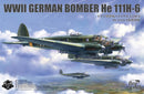 Border Model: 1/35 WW2 German Bomber He 111H-6 w/full interior