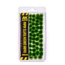 AK8245: Tufts - Dark Green Tufts 4mm