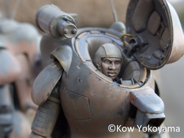 Maschinen Krieger: Male Head Parts 'Sergeant Garcia & Bigman Superior' 1/20