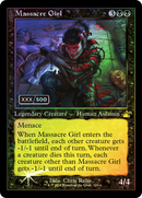 Massacre Girl (Retro Frame) (Serial Numbered) (RVR-328) [Ravnica Remastered] Foil