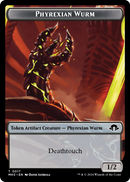 Phyrexian Wurm (TMH3-017) [Modern Horizons 3 Tokens] Foil