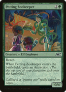 Petting Zookeeper (Galaxy Foil) (UNF-436) [Unfinity] Foil