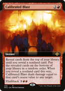 Calibrated Blast (Extended Art) (MH2-456) [Modern Horizons 2] Foil