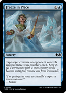 Freeze in Place (WOE-050) [Wilds of Eldraine] Foil