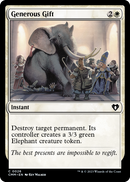 Generous Gift (CMM-026) [Commander Masters] Foil