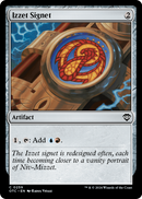 Izzet Signet (OTC-259) [Outlaws of Thunder Junction Commander]