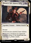 Massacre Girl, Known Killer (Showcase) (MKM-344) [Murders at Karlov Manor] Foil
