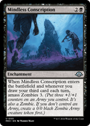 Mindless Conscription (MH3-101) [Modern Horizons 3] Foil