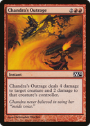 Chandra's Outrage (M12-125) [Magic 2012] Foil