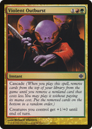 Violent Outburst (ARB-063) [Alara Reborn] Foil