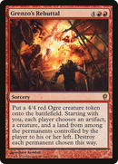 Grenzo's Rebuttal (CNS-033) [Conspiracy] Foil