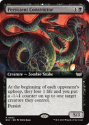 Persistent Constrictor (Extended Art) (DSC-052) [Duskmourn: House of Horror Commander]