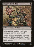 Boggart Birth Rite (LRW-101) [Lorwyn] Foil