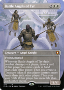 Battle Angels of Tyr (Borderless) (CLB-370) [Commander Legends: Battle for Baldur's Gate] Foil