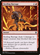 Sizzling Barrage (ZNR-162) [Zendikar Rising]