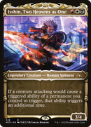 Isshin, Two Heavens as One (Showcase) (NEO-328) [Kamigawa: Neon Dynasty] Foil