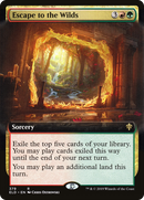 Escape to the Wilds (Extended Art) (ELD-379) [Throne of Eldraine]