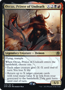 Orcus, Prince of Undeath (AFR&-229A) [Adventures in the Forgotten Realms Promos] Foil